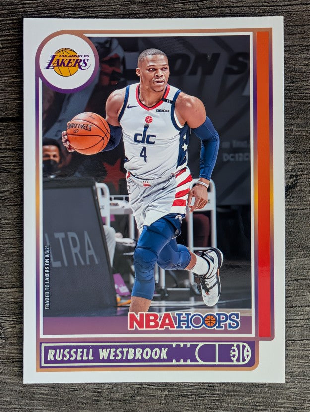 2021-22 Hoops #90 Russell Westbrook
