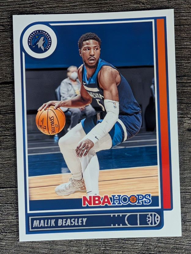 2021-22 Hoops #181 Malik Beasley