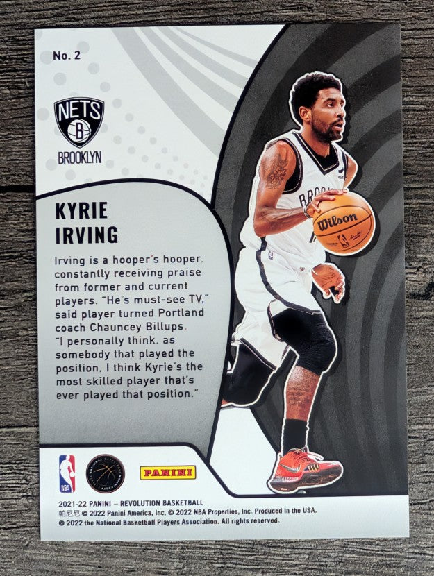 2021-22 Panini Revolution Vortex #2 Kyrie Irving