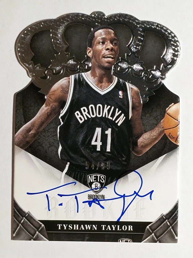 2012-13 Panini Preferred #478 Tyshawn Taylor CR AU/99 EXCH