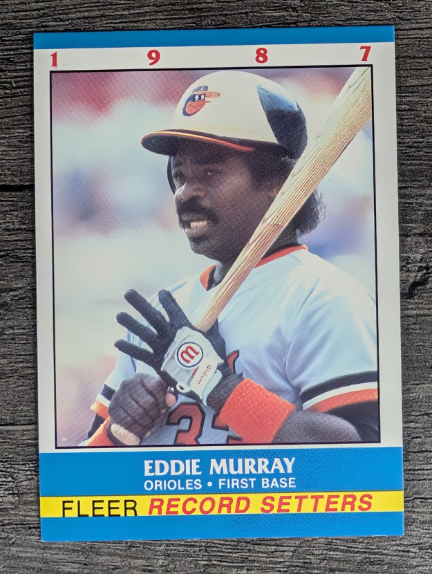 1987 Fleer Record Setters #24 Eddie Murray