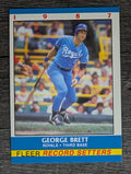 1987 Fleer Record Setters #1 George Brett