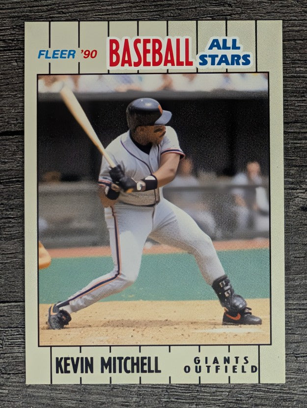 1990 Fleer Baseball All-Stars #27 Kevin Mitchell