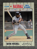 1990 Fleer Baseball All-Stars #27 Kevin Mitchell