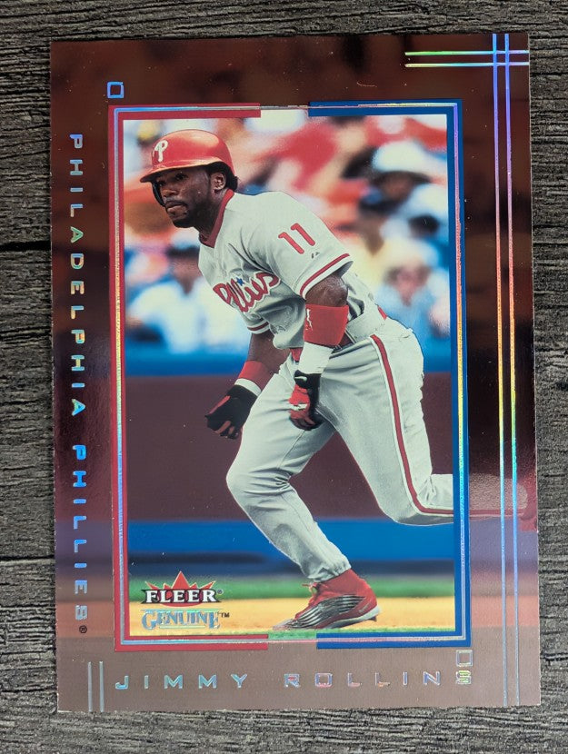 2002 Fleer Genuine #47 Jimmy Rollins