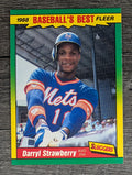 1988 Fleer Sluggers/Pitchers #40 Darryl Strawberry
