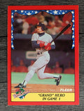 1988 Fleer World Series #1 Dan Gladden