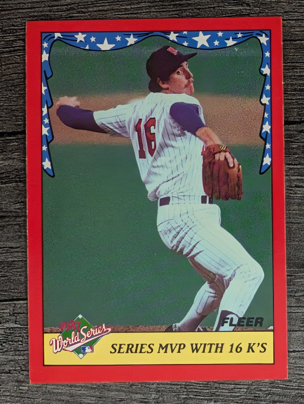 1988 Fleer World Series #12 Frank Viola