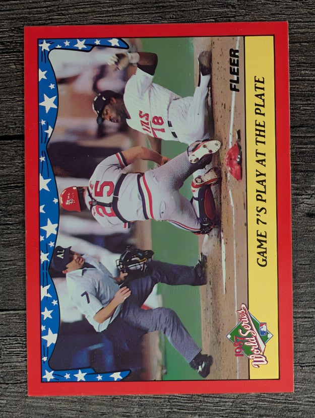 1988 Fleer World Series #11 Don Baylor