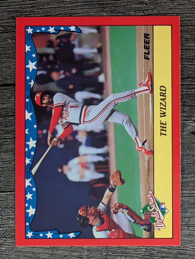 1988 Fleer World Series #4 Ozzie Smith