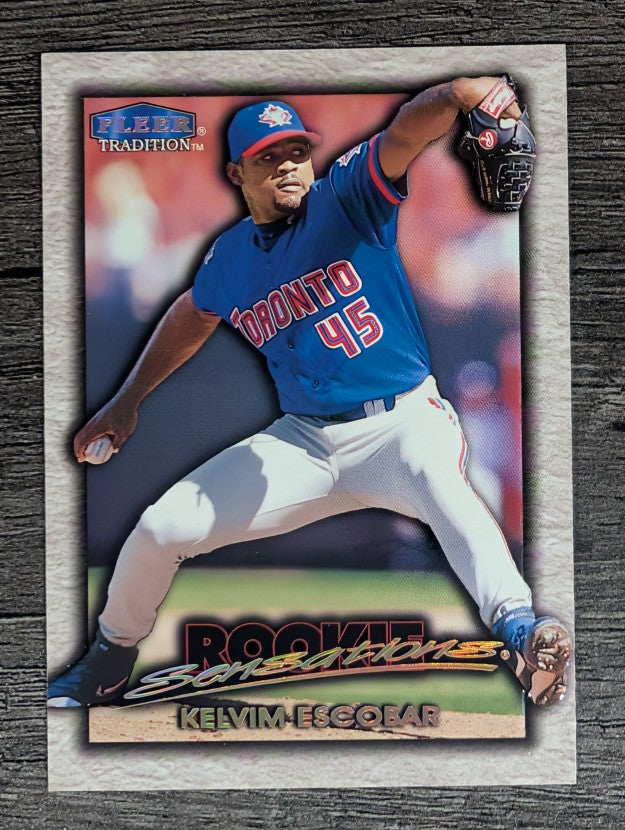1998 Fleer Tradition Rookie Sensations #4 Kelvim Escobar