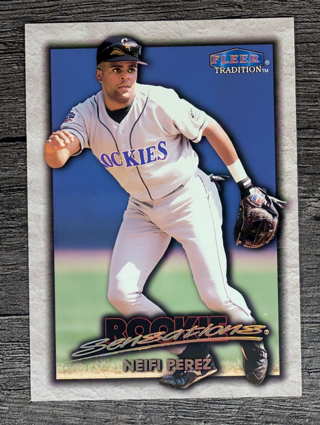 1998 Fleer Tradition Rookie Sensations #16 Neifi Perez