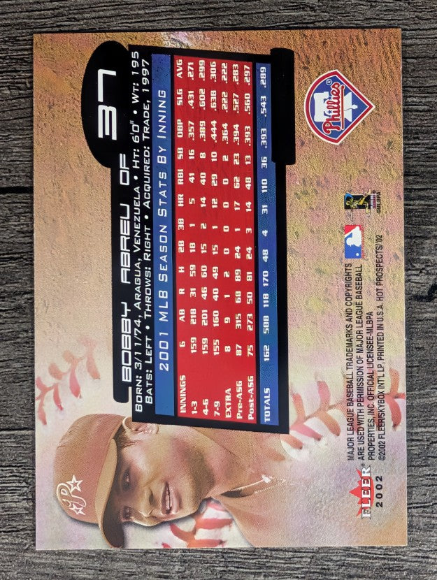 2002 Hot Prospects #37 Bobby Abreu