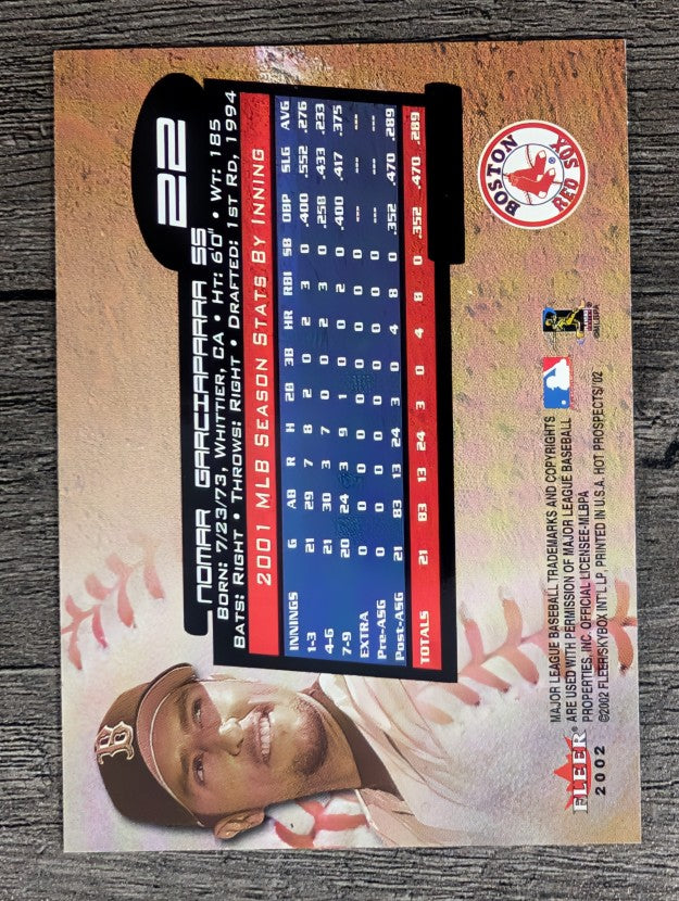 2002 Hot Prospects #22 Nomar Garciaparra