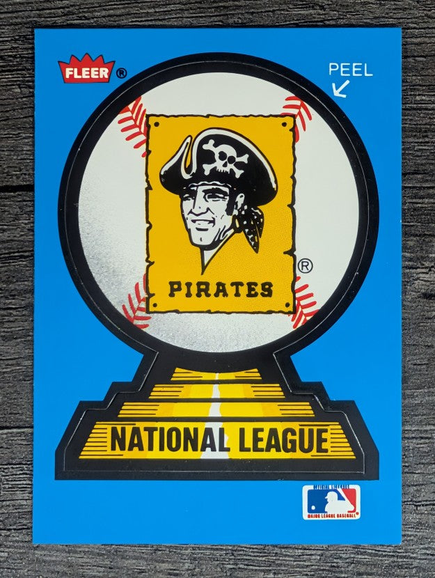1987 Fleer Team Stickers #40 Pittsburgh Pirates/Logo