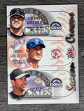 2002 Fleer Triple Crown Season Crowns Larry Walker/Nomar Garciaparra/Todd Helton