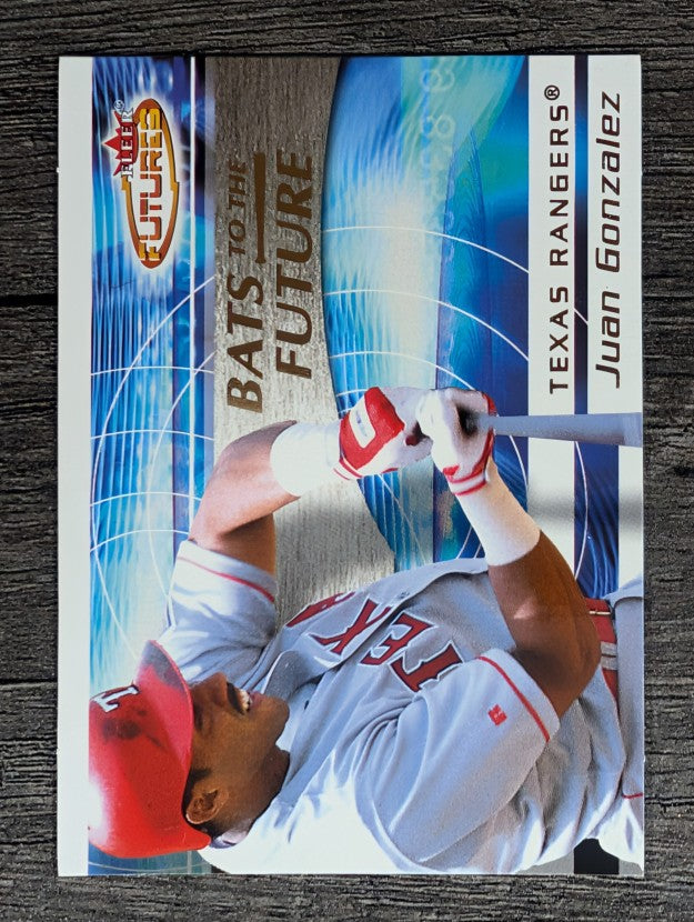 2001 Fleer Futures Bats to the Future #BF17 Juan Gonzalez