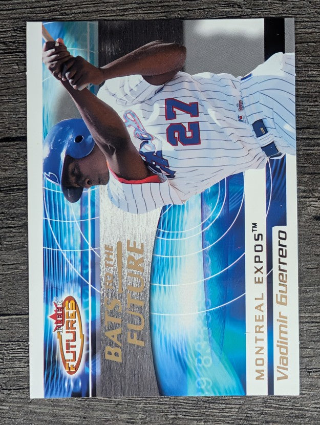 2001 Fleer Futures Bats to the Future #BF4 Vladimir Guerrero