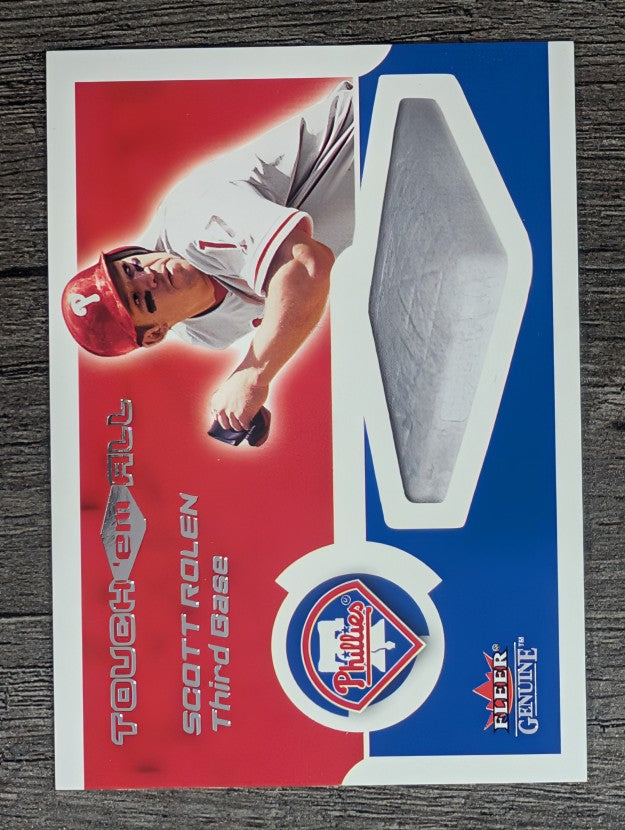 2002 Fleer Genuine Touch Em All #24 Scott Rolen