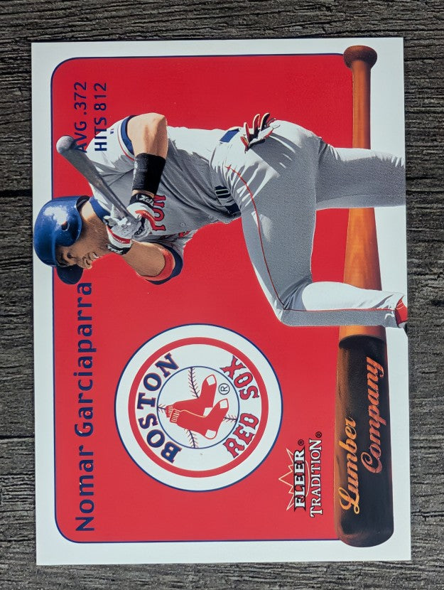 2001 Fleer Tradition Lumber Company #LC14 Nomar Garciaparra