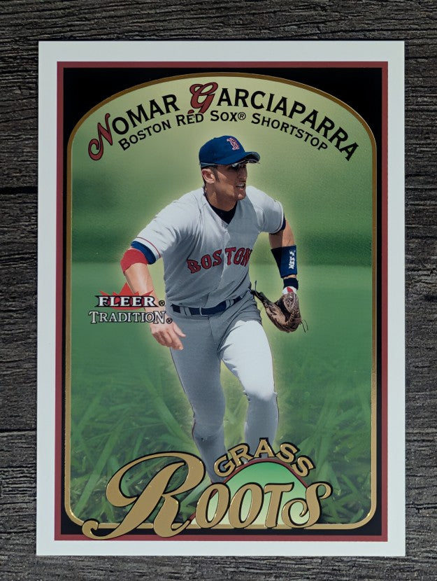 2001 Fleer Tradition Grass Roots #GR8 Nomar Garciaparra