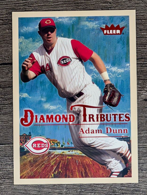 2005 Fleer Tradition Diamond Tributes #19 Adam Dunn