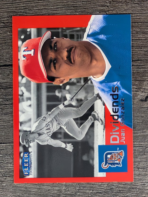 2000 Fleer Tradition Dividends #D15 Juan Gonzalez