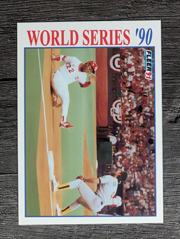 1991 Fleer World Series #2 Billy Hatcher