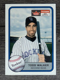 2001 Fleer Platinum #194 Todd Walker