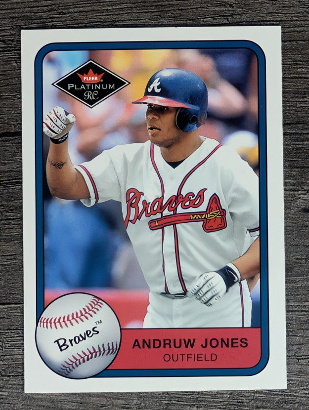 2001 Fleer Platinum #342 Andruw Jones