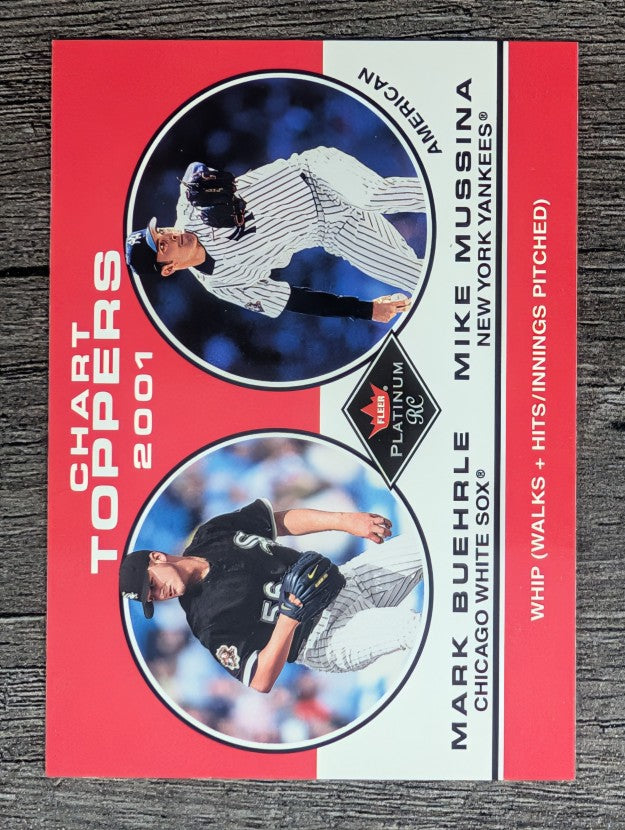 2001 Fleer Platinum #407 Mark Buerhle/Mike Mussina
