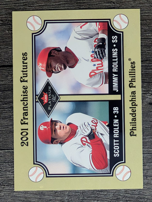 2001 Fleer Platinum #474 Scott Rolen/Jimmy Rollins FF