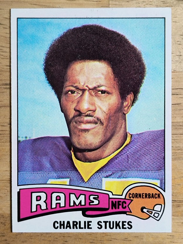 1975 Topps #66 Charlie Stukes (NM)