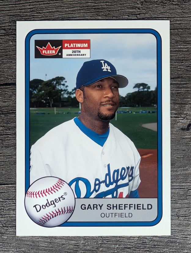 2001 Fleer Platinum #90 Gary Sheffield