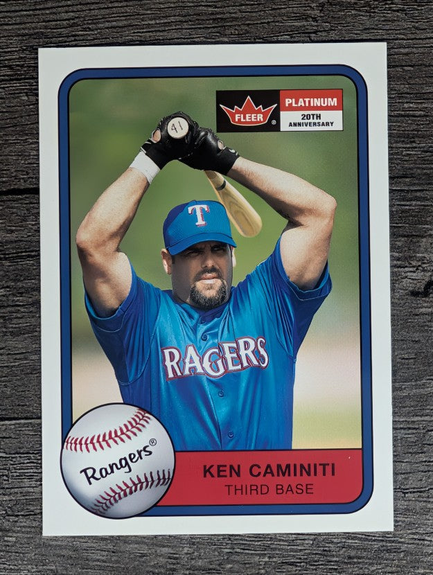 2001 Fleer Platinum #153 Ken Caminiti