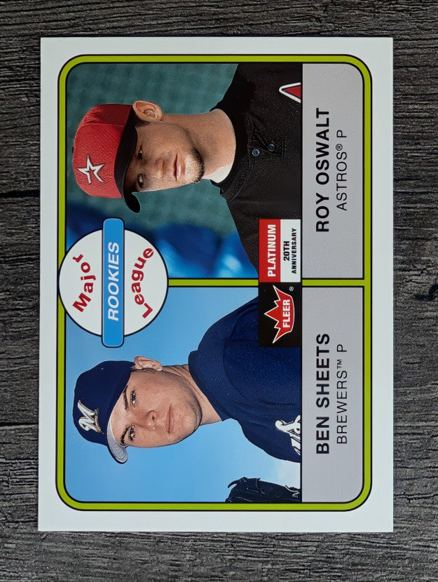 2001 Fleer Platinum #267 Ben Sheets/Roy Oswalt