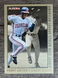 1994 Fleer League Leaders #4 Kenny Lofton