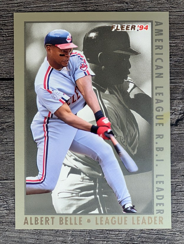 1994 Fleer League Leaders #2 Albert Belle