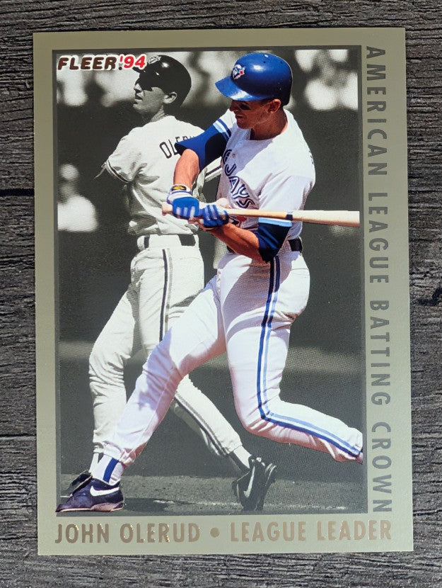 1994 Fleer League Leaders #1 John Olerud