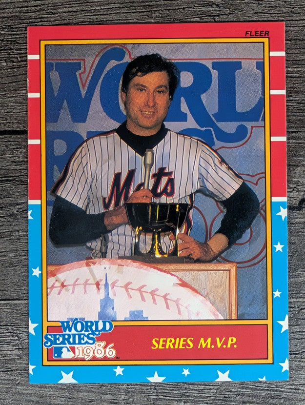 1987 Fleer World Series #12 Ray Knight