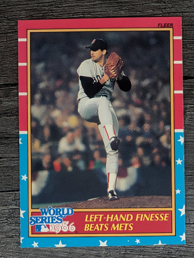 1987 Fleer World Series #1 Bruce Hurst