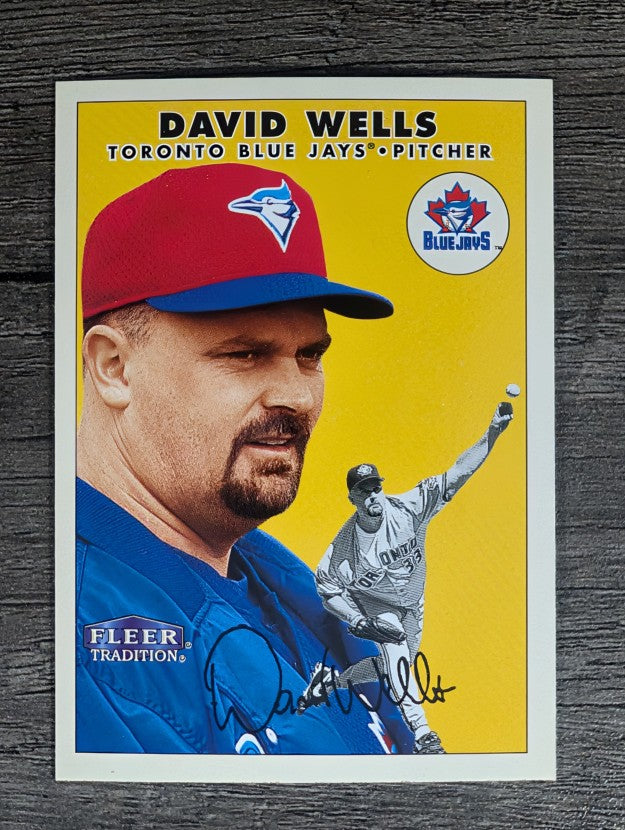 2000 Fleer Tradition #229 David Wells