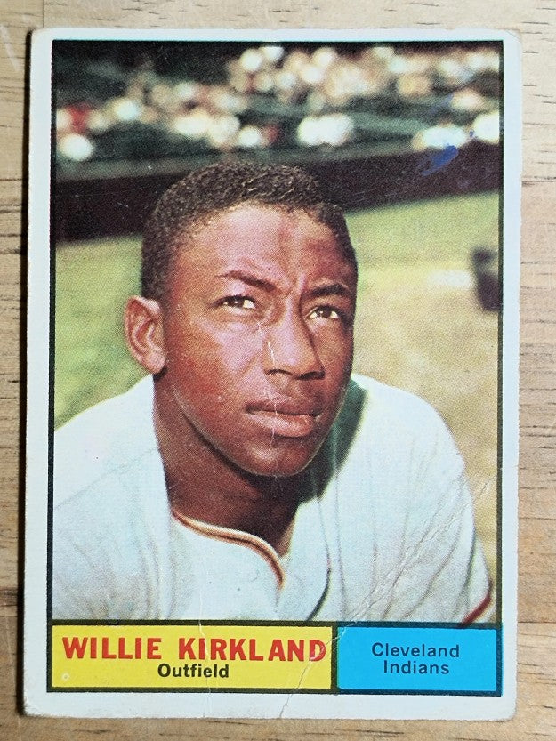 1961 Topps #15 Willie Kirkland (POOR)