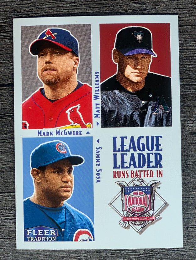 2000 Fleer Tradition #4 NL RBI LL