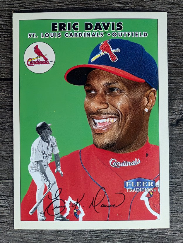 2000 Fleer Tradition #84 Eric Davis