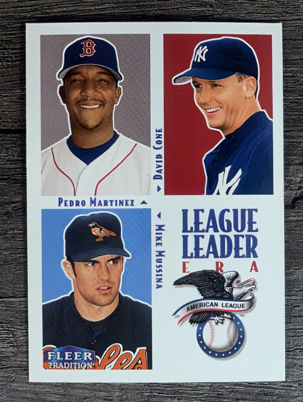 2000 Fleer Tradition #9 AL ERA LL