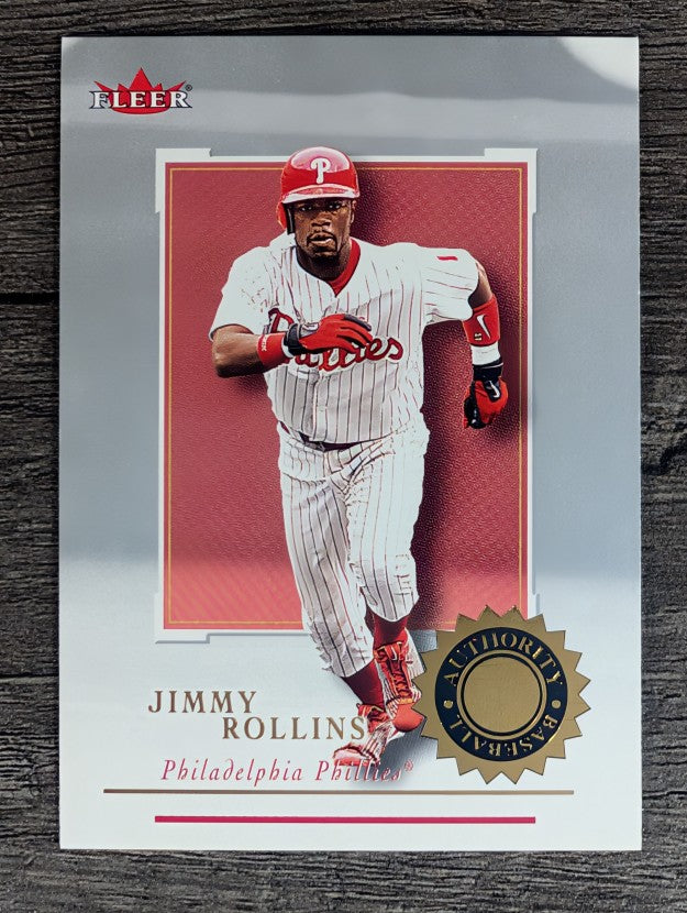 2001 Fleer Authority #30 Jimmy Rollins