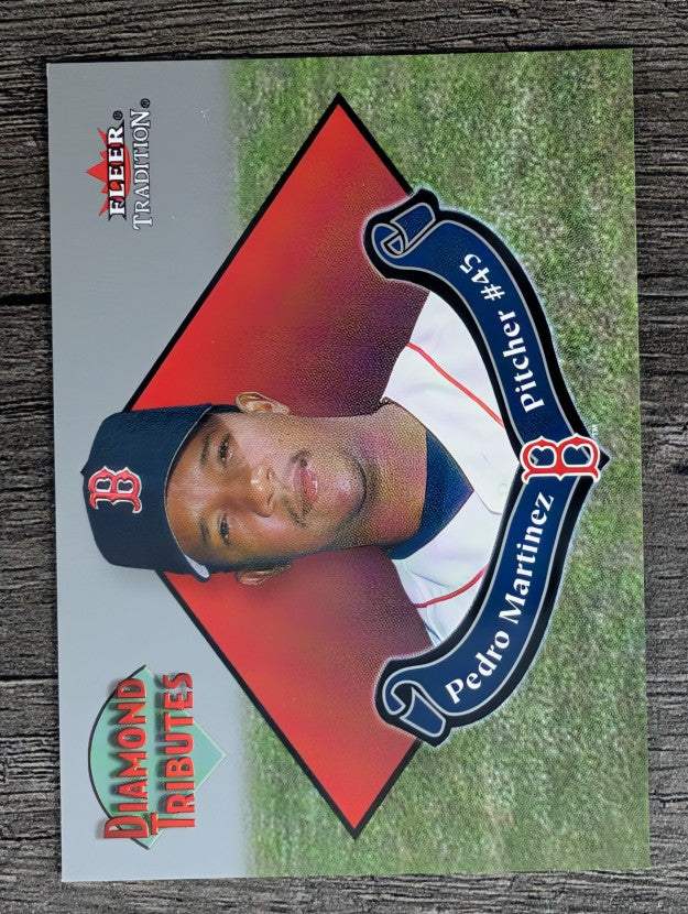 2002 Fleer Tradition Diamond Tributes #4 Pedro Martinez