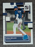 2022 Donruss #38 Vidal Brujan RR RC