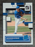 2022 Donruss #46 Jackson Kowar RR RC